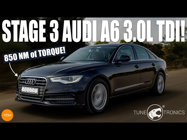 400HP Audi A6 3.0L TDI running a STAGE 3 SETUP! (850NM OF TORQUE 🤯) | Autoculture