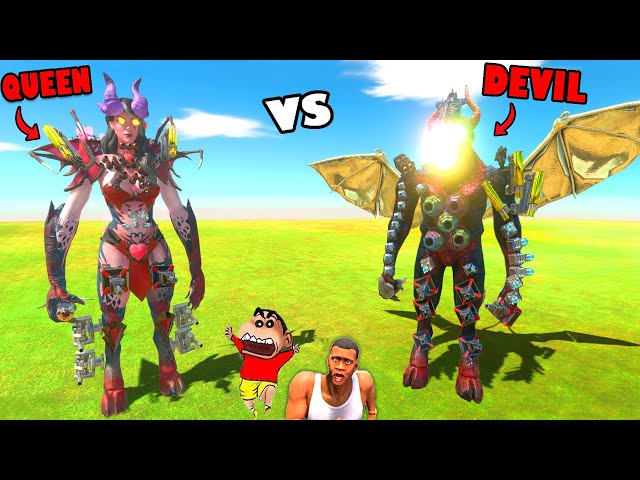 FAN SERIES: Live Upgrade KOZAROG QUEEN vs KOZAROG THE DEVIL in Animal Revolt Battle Simulator CHOP