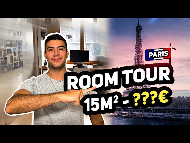 Viviendo en 15 metros cuadrados en París - Room Tour | ¿Cuánto cuesta? ¿Cómo es?