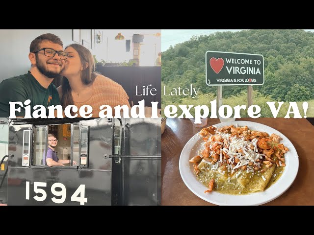 Exploring Blacksburg & Roanoke with my fiancé! (vlog) | Life Lately