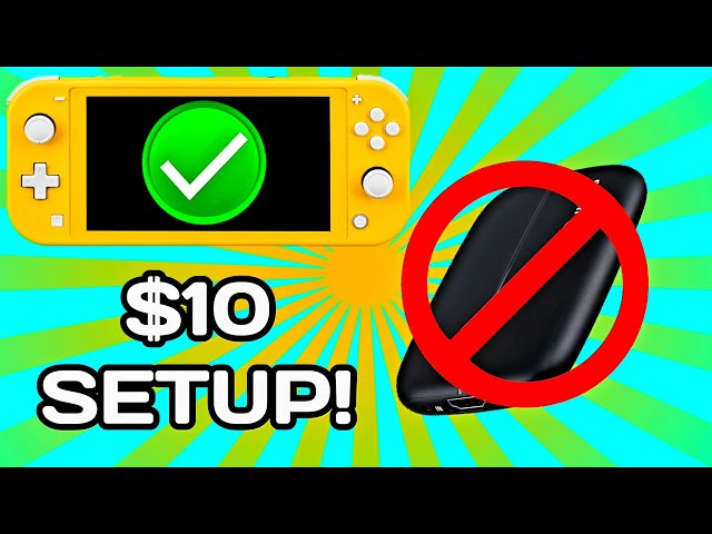 How To Record Switch Lite Game Audio For $10 (No Capture Card 2021) #Shorts