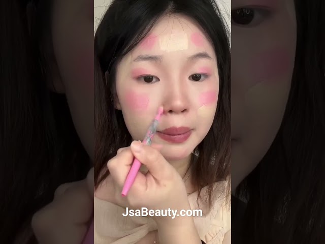 Korean brushing, makeup tutorial,,natural cute look by JSA Beauty