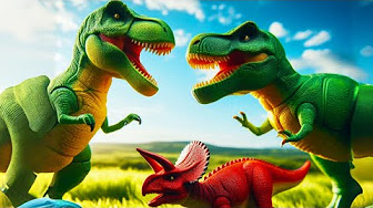 Dinosaurs Jurassic World Evolution 2: Green T-rex, Velociraptor, Crocodile, Giganotosaurus, Megalodon, BLOOP vs GODZILLA, SHIN GHIDORAH, SHARKZILLA
