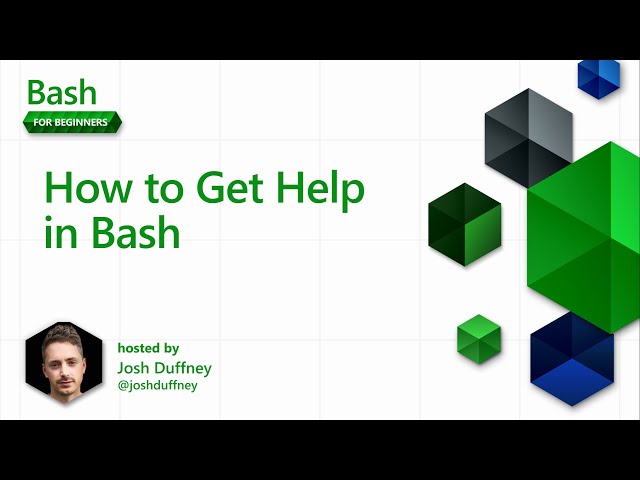 How to Get Help in Bash [4 of 20] | Bash for Beginners