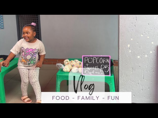 VLOG |  Market Day at School | Cook with me | Easy Homemade Pizza with Airfryer