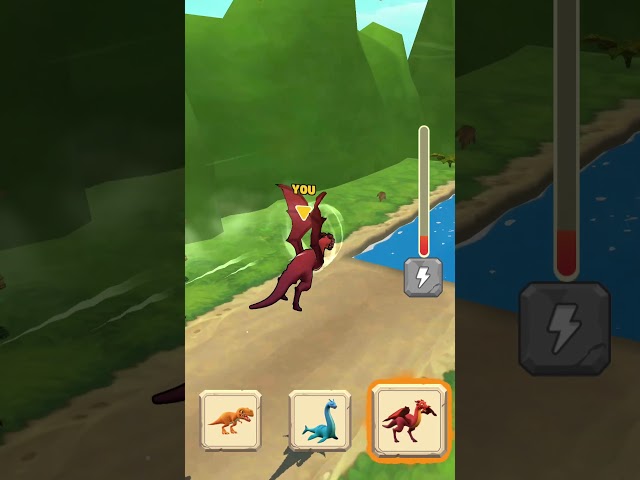 Dino Shift Run 4 Level Gameplay Walkthrough | Best Android, iOS Games
