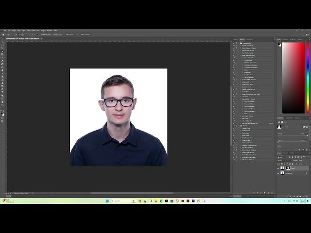 How to change image background in photoshop