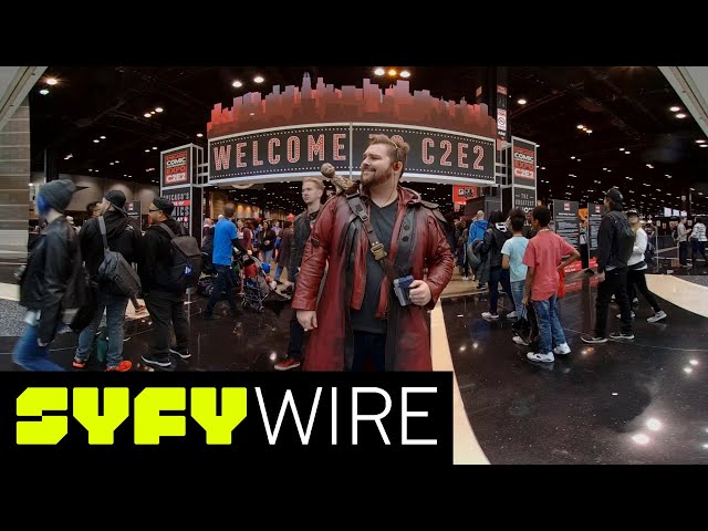 VR180 | 180° Cosplay Dance-Off | C2E2 2018 | SYFY WIRE