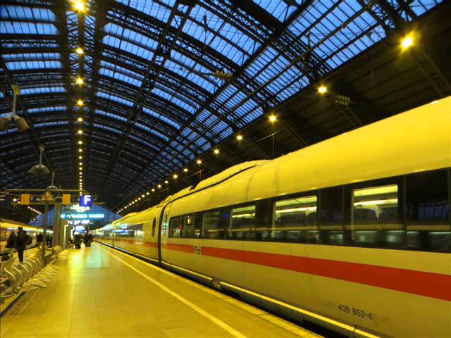 [Sound] High speed train Siemens/Bombardier ICE3-M | #406 052 | Nederlandse Spoorwegen N.V.