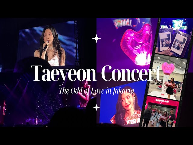 Concert Vlog | Taeyeon The Odd of Love in Jakarta