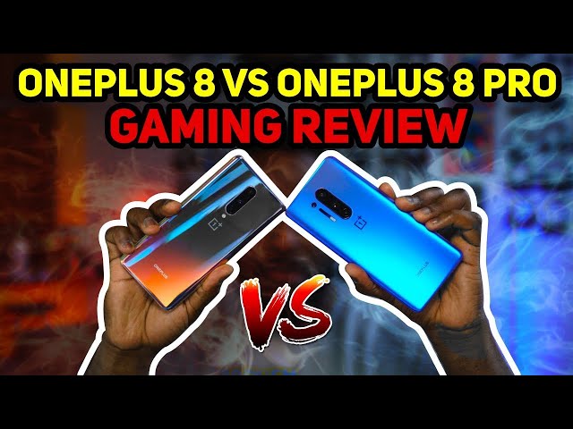 OnePlus 8 vs OnePlus 8 Pro   Gaming Review!!!