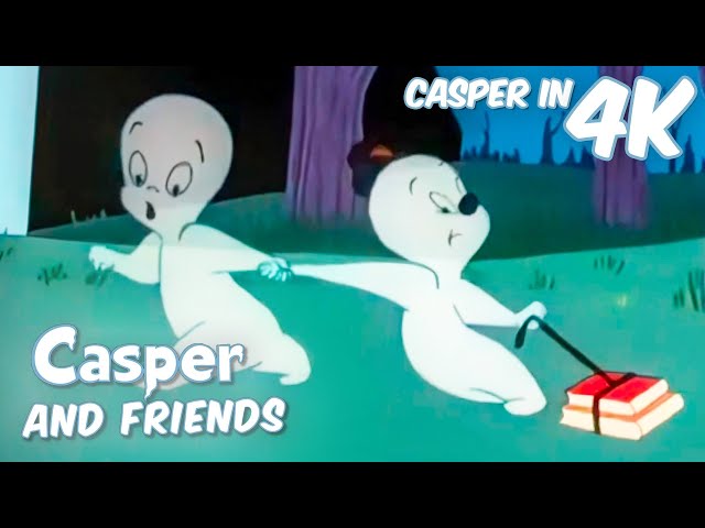 Casper Goes To School 📚 👩‍🏫 | Casper and Friends in 4K | 1 Hour Compilation | Cartoons For Kids
