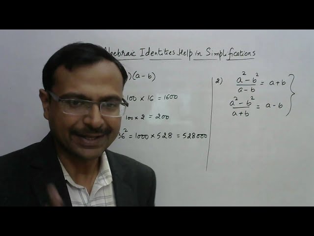 Most Important Quant Video II Use of Identities in Simplification II Complete Video #algebra