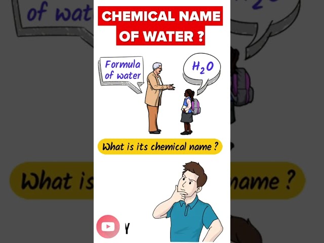 What is the Chemical Name of Water?