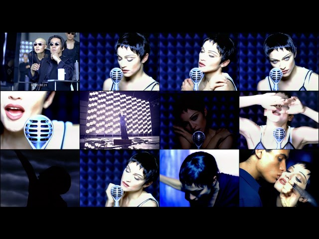 Madonna // RAIN · MULTISCREEN B-ROLL OUTTAKES // Dan·K Video Edit // 4K