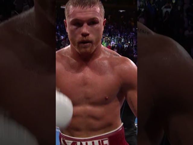 Canelo's Power Is Just Unreal 🤯 #shorts
