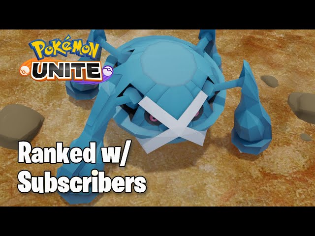 Getting Master Rank - Pokemon Unite - Ranked with Viewers