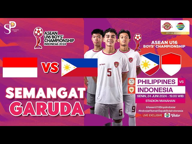 Cara Nonton TImnas Indonesia VS Filipina di TV Digital, Streaming dan Parabola | Piala AFF U16 2024