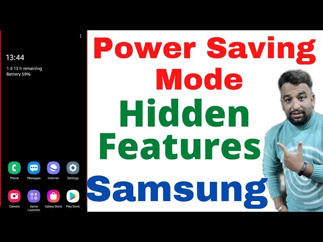 Power Saving Mode Hidden Features In Samsung,Maximum Power Saving Mode in Samsung
