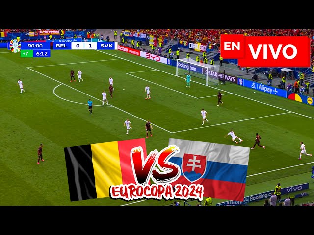 🔴 BÉLGICA 0 - 1 ESLOVAQUIA PARTIDO EN VIVO / UEFA EUROCOPA 2024 EN DIRECTO | NOTICIAS DEL VERDE TV