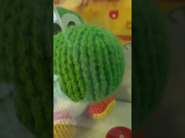 Amiibo Green Yarn Yoshi (Yoshi's Woolly World Series) - Nintendo #shorts