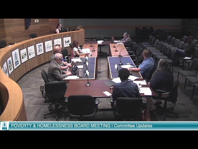 Poverty and Homelessness Board All Member Meeting: June 20, 2024