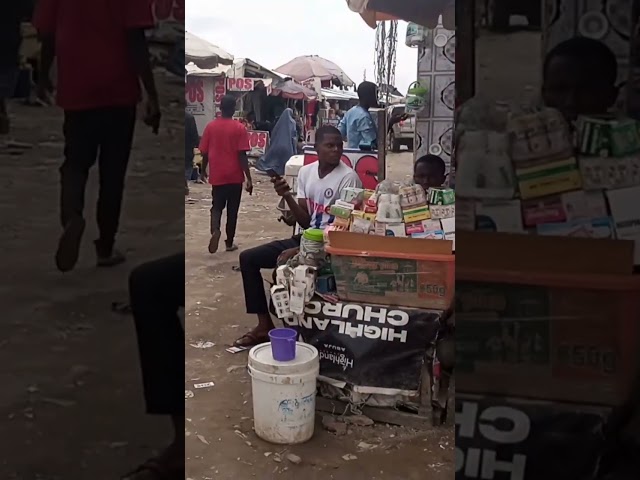 a local market in the heart of Abuja Nigeria