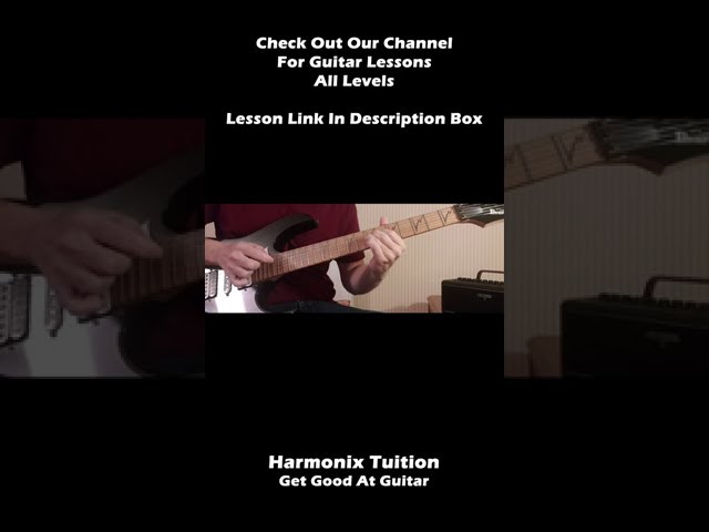 Learn How To Do Tapped Harmonics Licks On Guitar | Technique Lesson