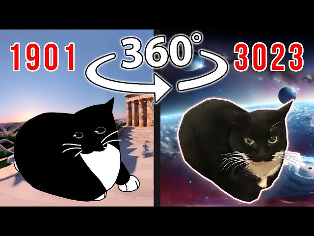 Evolution of Maxwell The Cat 360° Video VR 4K 360