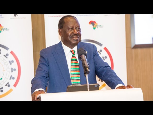 Raila Odinga's Powerful remarks during the Pan African Conference on Human Rights!!