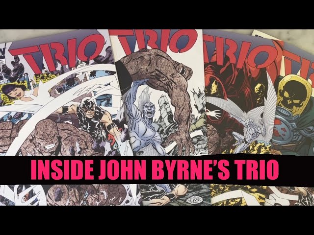 JOHN BYRNE’S TRIO FROM IDW IS GOOD OLD FASHIONED SUPER HERO FUN
