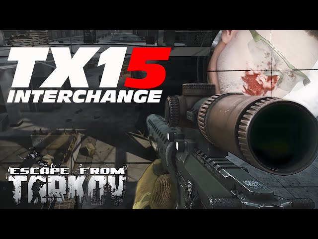 WIPING INTERCHANGE WITH A TX 15 - Escape from Tarkov