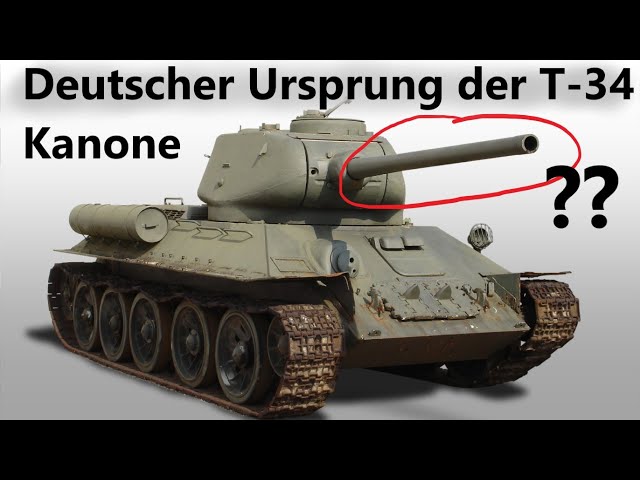 Deutscher Ursprung der T-34 Kanone