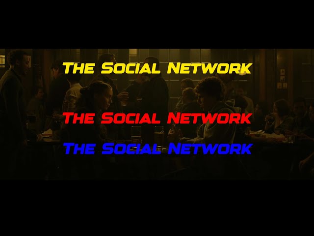 The social Network Trailer -  KINDS OF KINDNESS STYLE
