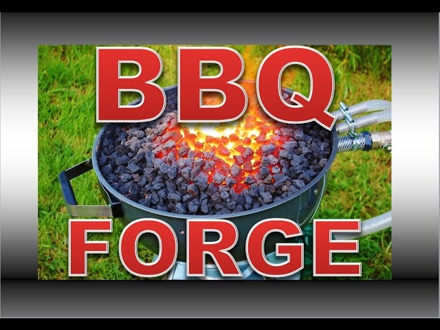 BBQ Forge Build - DIY Professional Blacksmiths Side Blast Forge