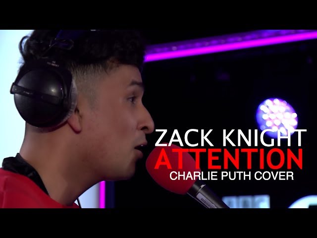 Zack Knight - Attention LIVE (Charlie Puth Cover)