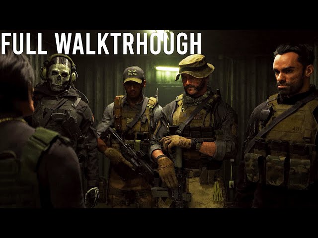 Modern Warfare 2 Campaign Gameplay - Full Walkthrough (Ultra Settings)