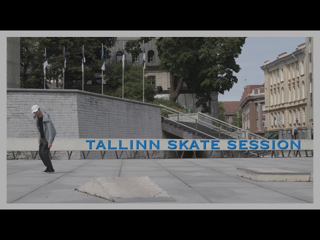 Skating a "Mirage Spot" in Tallinn, Estonia  🇪🇪  Google Maps Doesn't Know...