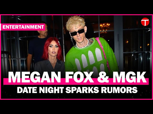 Megan Fox and Machine Gun Kelly Date Night..!