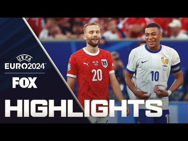 Austria vs. France Highlights | UEFA Euro 2024