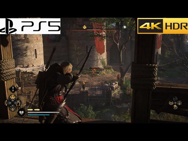 Assassin's Creed Valhalla (PS5) gameplay(stealth) 4K-6Ofps hdr