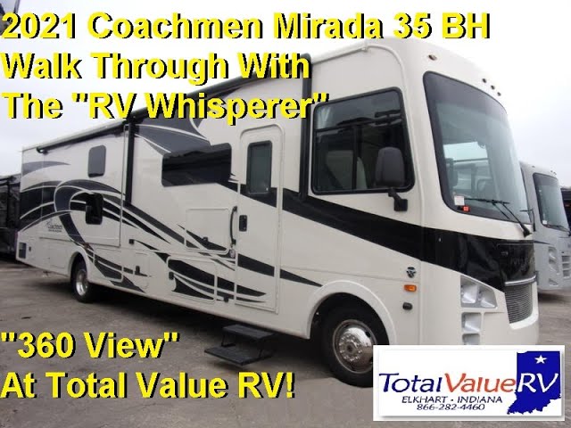 2021 Coachmen Mirada 35 BH "360 Video" Walk thru with the "RV Whisperer" Now at Lazydays RV!