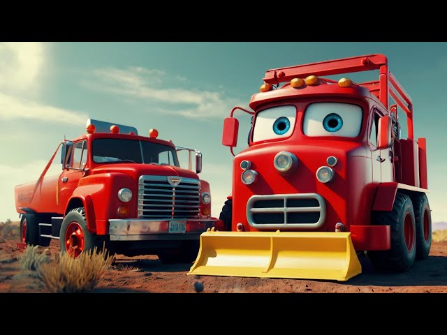 Firetruck,Bulldozer+Wheels on the Bus - Baby songs - Nursery Rhymes & Kids Songs