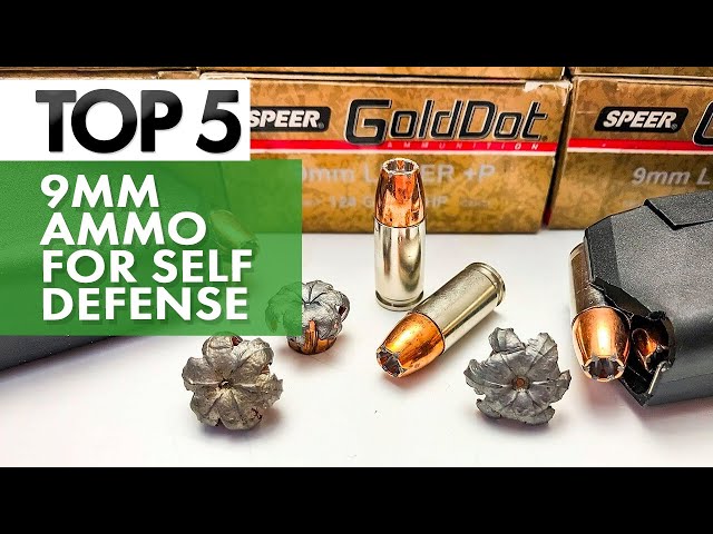 TOP 5 Best 9MM Ammo For Self Defense In (2022)