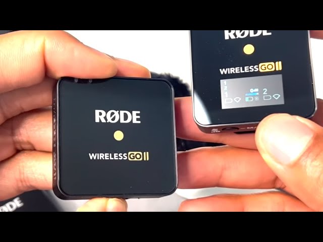 Rode Wireless Go 2 Wireless Microphone System - Unboxing