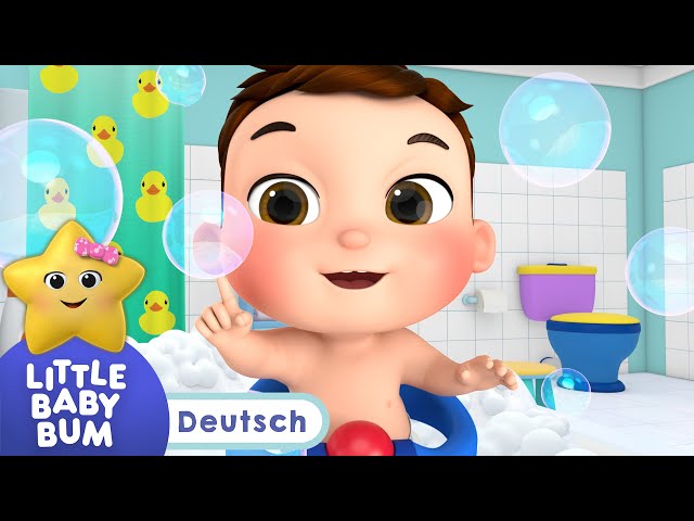 Max’s erstes Bad | Kinderlieder und Cartoons | Little Baby Bum | Moonbug Kids Deutsch