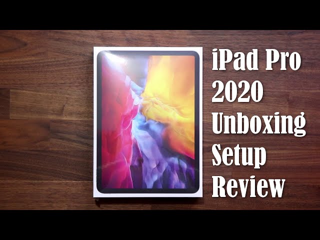 iPad Pro 2020 (11-Inch) - Unboxing, First Time Setup and Review