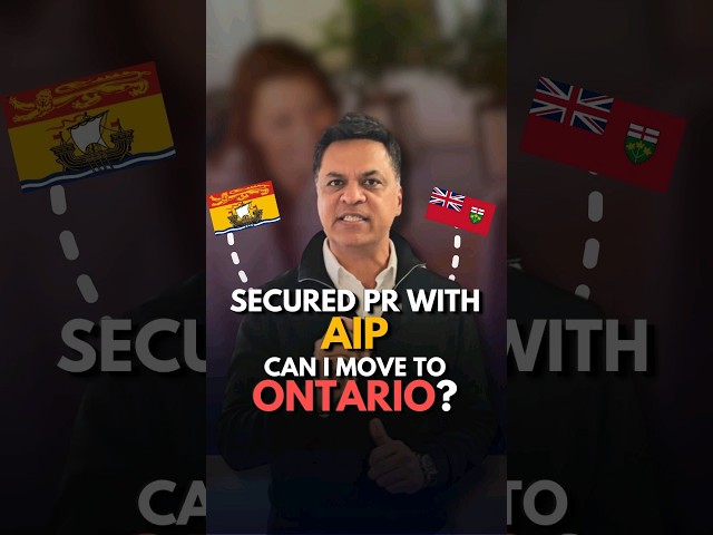 Secured PR through the Atlantic Immigration Program (AIP)? Wondering about moving to Ontario?