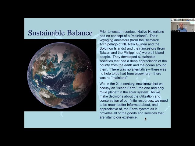 Lecture 30 Returning to Sustainability