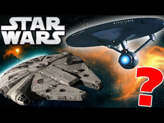 Is The Millennium Falcon Faster than the USS Enterprise? - Star Wars Explained